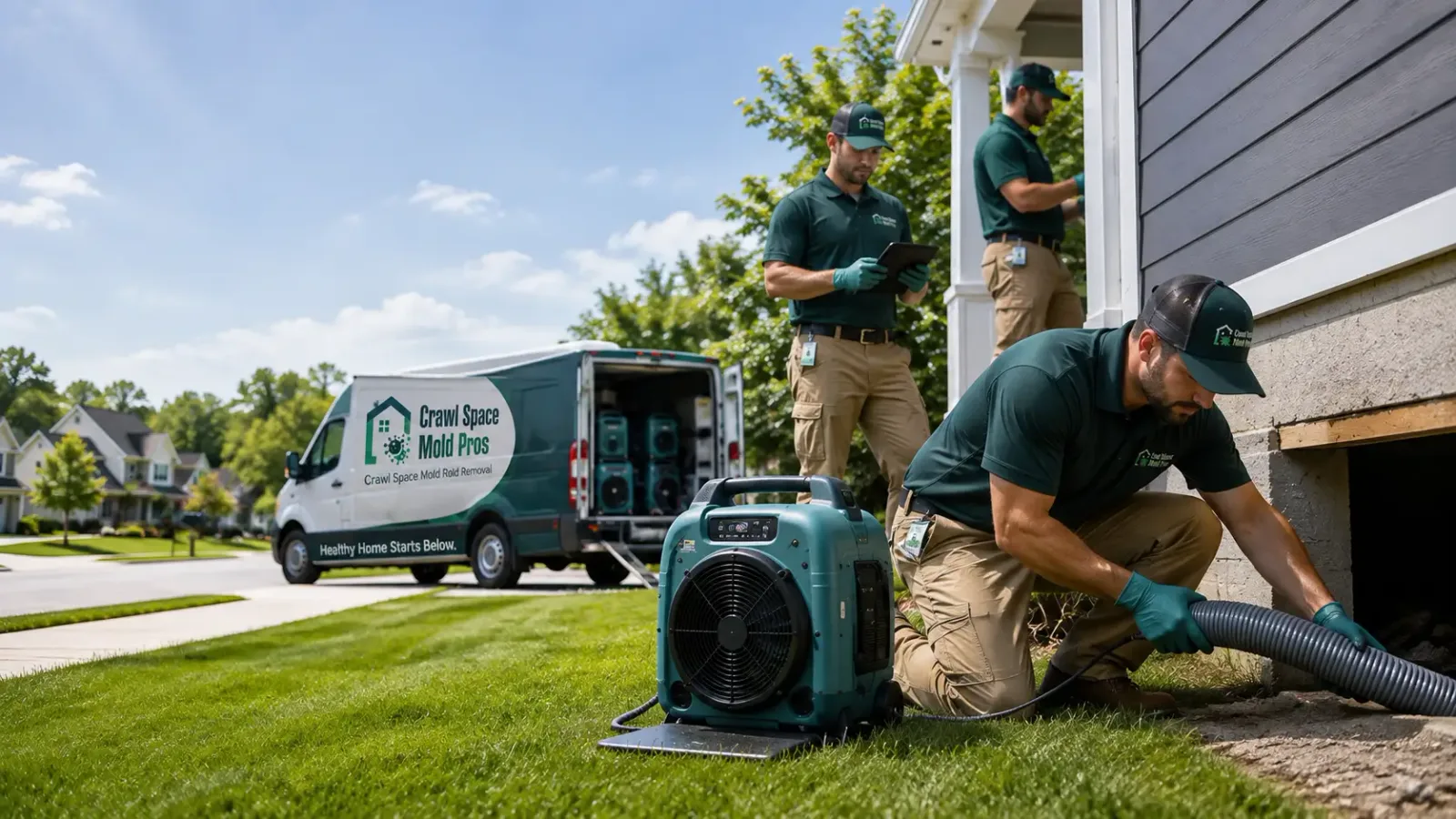 Crawl Space Mold Removal in Robbins, CA